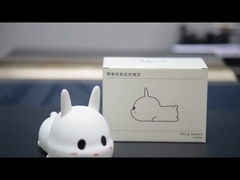 Lumière de nuit pour enfants Animels Cartoon Lampes de jardin d'enfants Lapin lapin