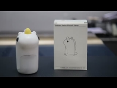 Mini Smart Unicorn Silicone Lumière de nuit Alarme Relèche de soutien Dimmer Designs personnalisés